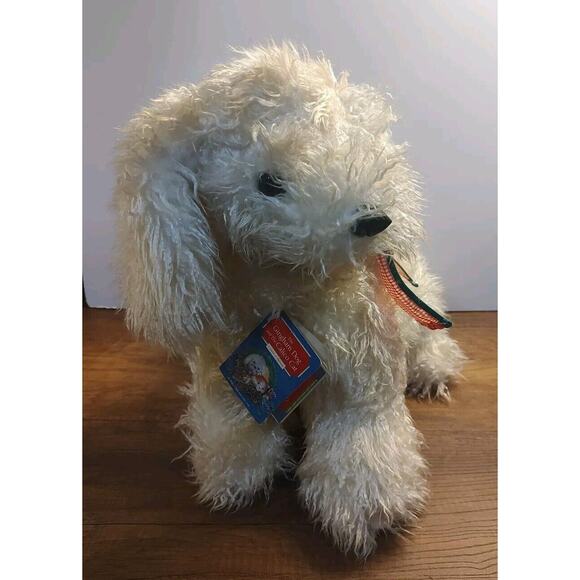 VTG ‘90 White Christmas Dog From Gingham Dog And Calico Cat Children’s Book A12 - Picture 1 of 4